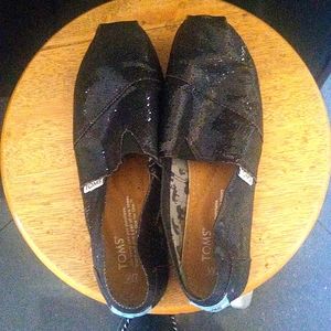 TOMS sparkling shoes